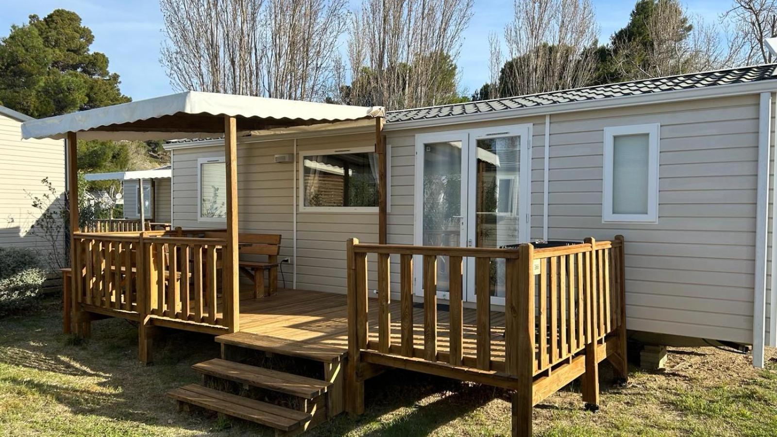 Mobil-Home - Narbonne-Plage - Clim, Tv Εξωτερικό φωτογραφία